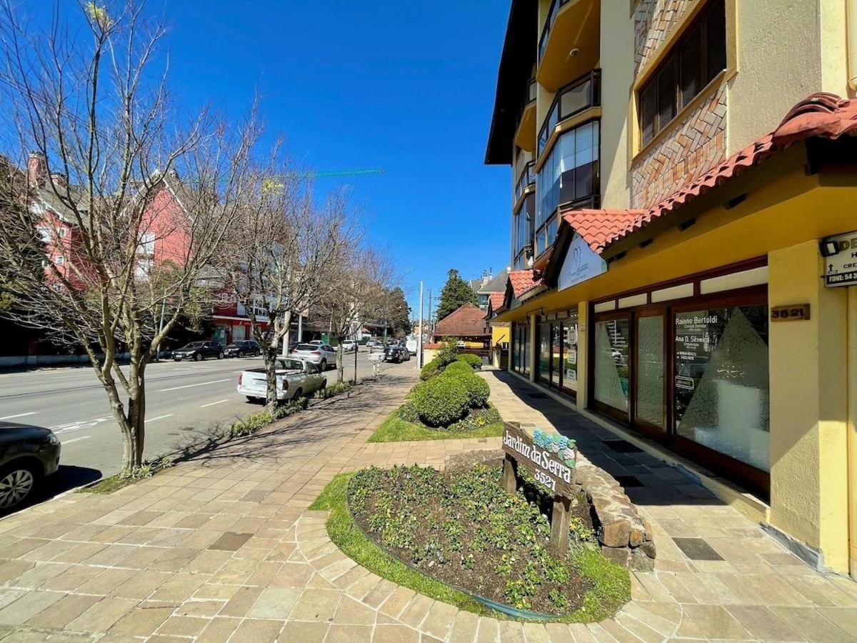 Apartamentos Jardim Da Serra Centro By Achei Gramado Exterior photo